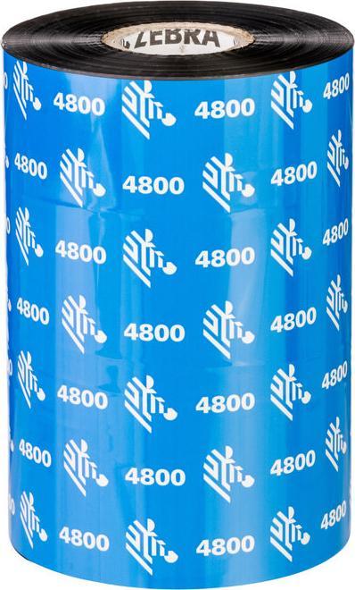 Valori nutrizionali e ingredienti Zebra 4800 - 1 - nero - 110 mm x 450 m - nastro di stampa navulling - per PAX 110, 170 Serie S 105, 160 (11 cm, Nero)