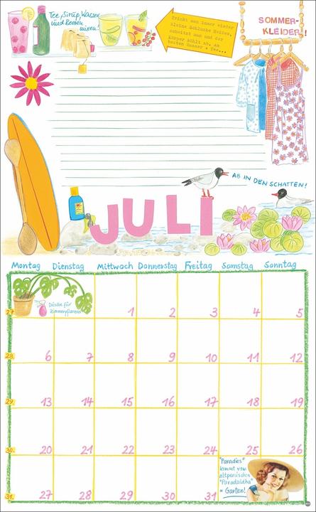 Produktbild Gabi Kohwagner Mein persönlicher Kalender 2026 (Harter Einband, Deutsch)