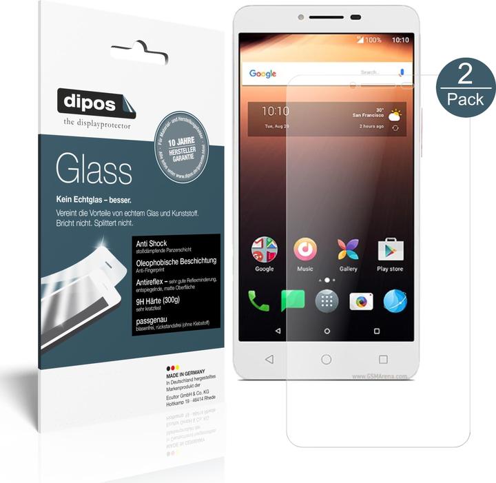 Produktbild Dipos Displayschutz Anti-Shock (1 Stück, Alcatel A3 XL)