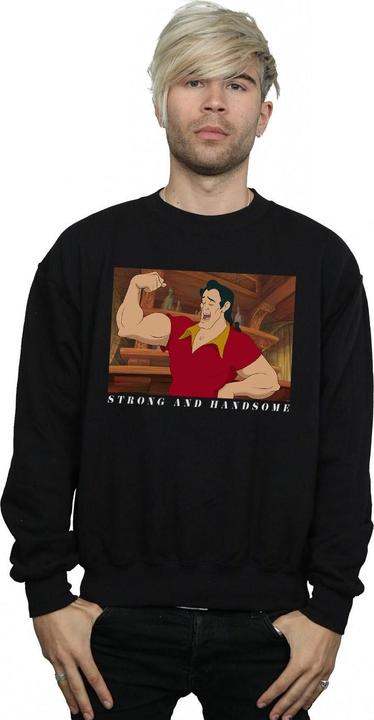 Actual product image Disney Mens Beauty And The Beast Handsome Brute Sweatshirt (S)