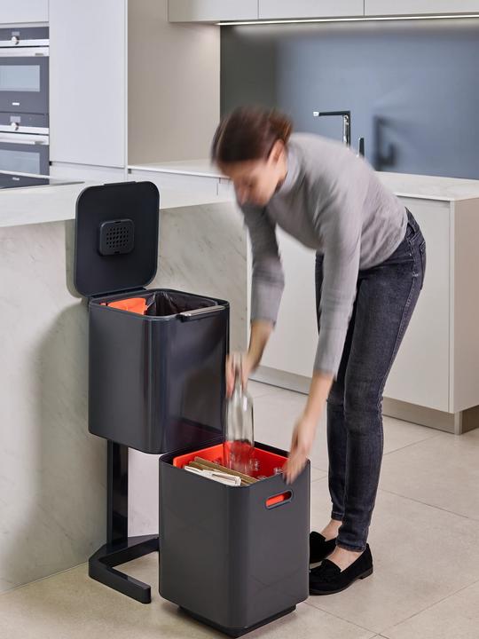 Image du produit Joseph Joseph Système de tri des déchets TOTEM COMPACT graphit (40 l)