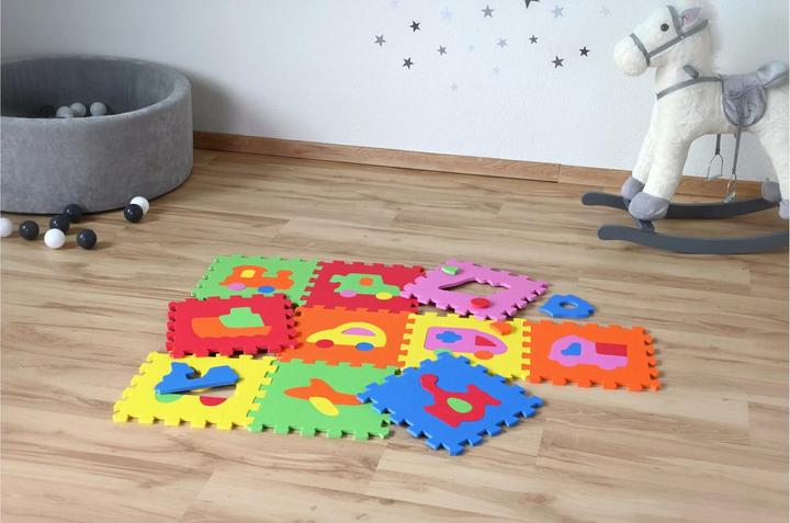 Immagine prodotto Knorrtoys Tappeto puzzle - "Veicoli"/10 pezzi/32 cm (32 x 32 cm)