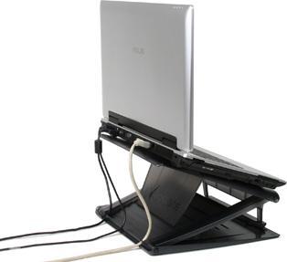 Immagine prodotto Hamlet XTMS100 Tiramisù Notebook stand Nero