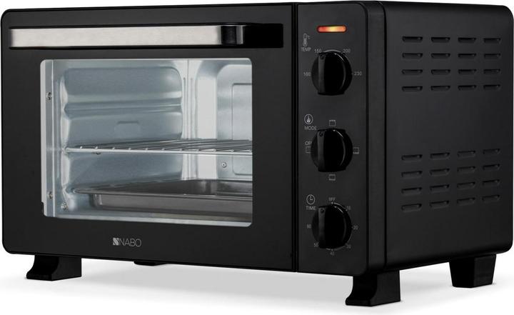 Immagine prodotto NABO Mini forno BM1600 nero/acciaio inossidabile