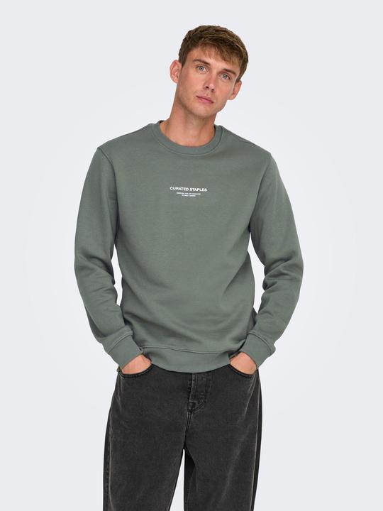 Produktbild Only & Sons Onscurated Reg Crew Neck Sweat Noos (XS)