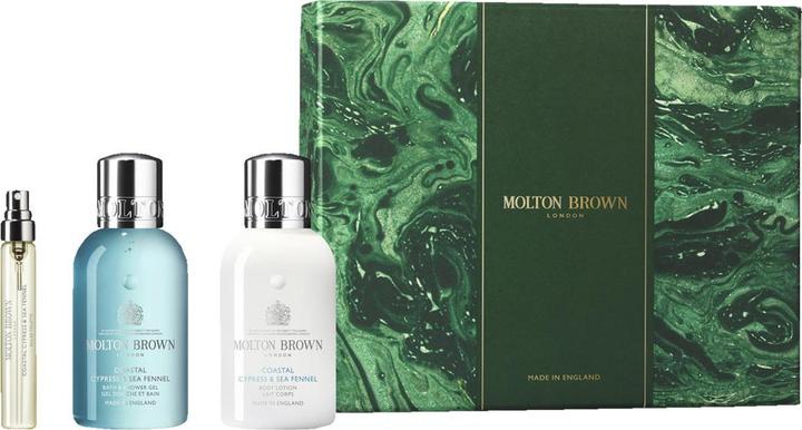 Molton Brown Coastal Cypress & Sea Fennel Travel (Körperpflegeset)