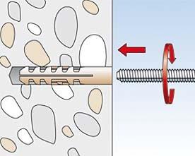 Actual product image Fischer letbetonskrue 8x65 - T/direkte montage u/forborring, undersaenket hoved, 50stk (50 pcs.)