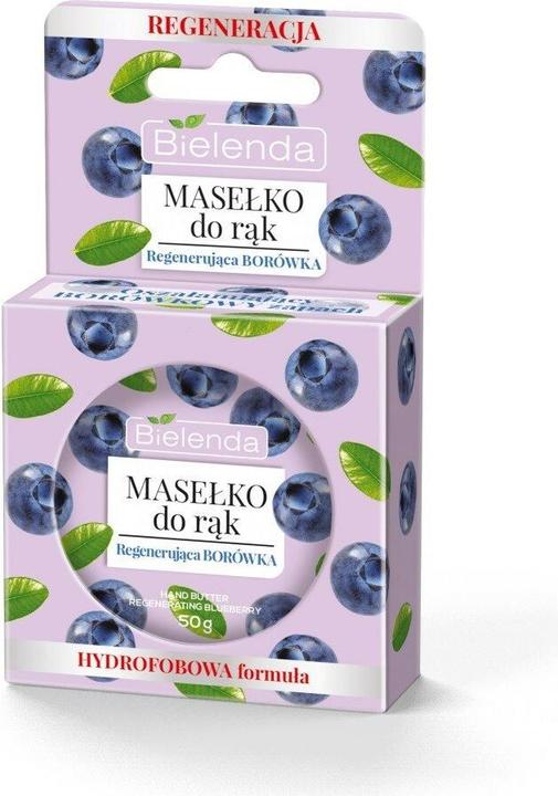 Actual product image Bielenda Regenerating Blueberry Hand Butter 50g