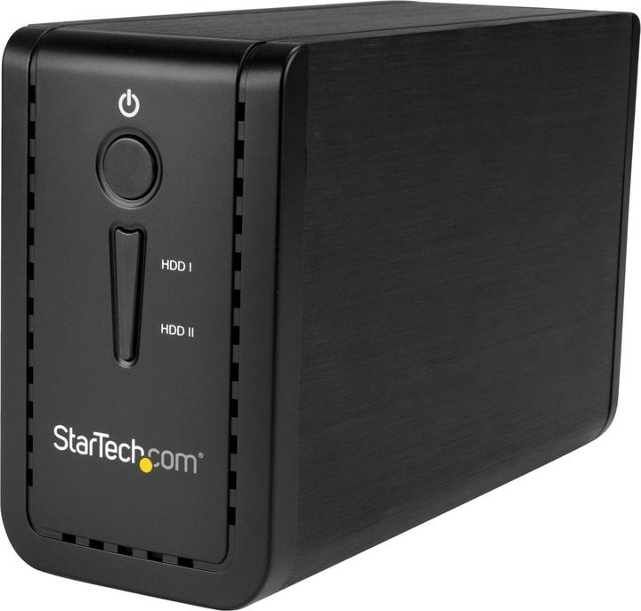 Immagine prodotto StarTech Contenitore Per Dischi HDD 3.5in Doppio (3.5")