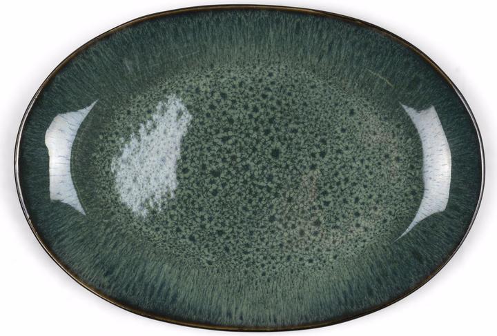 Immagine prodotto Bitz Piastra di servizio 36 x 25 cm Nero Verde scuro
