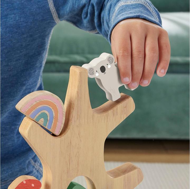 Immagine prodotto Fisher-Price Albero di equilibrio in legno animal fun