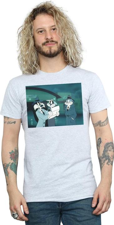 Produktbild Looney Tunes Bugs Bunny Sylvester Letter TShirt (XXL)