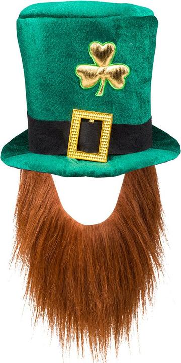 Actual product image Boland St Patrick's Day hat Leprechaun: With beard