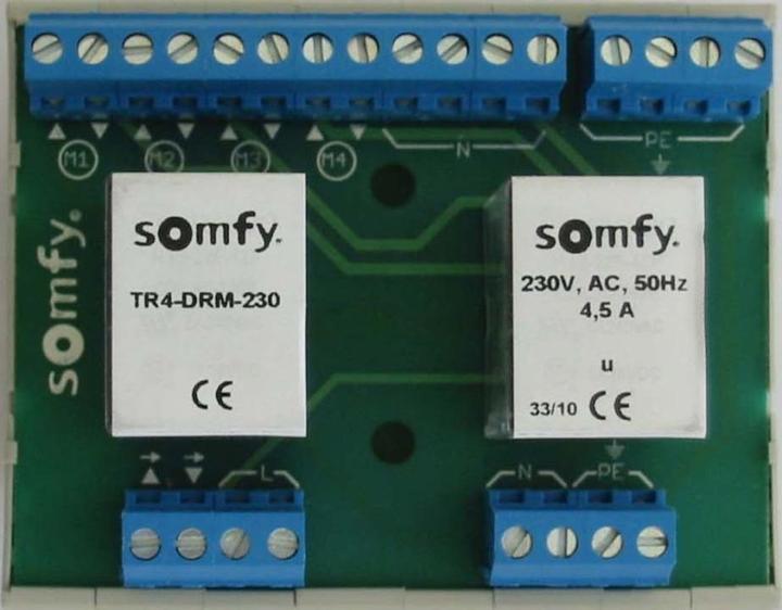 Productafbeelding somfy Scheidingsrelais TR4-DRM-230