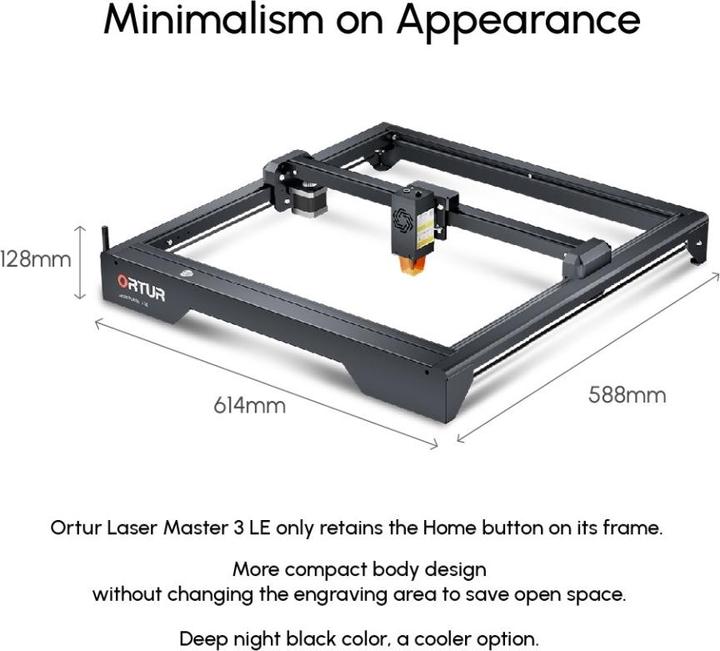Actual product image Ortur Laser Master 3