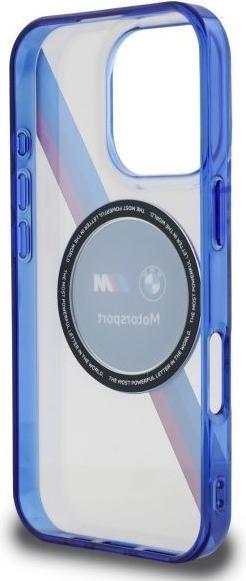 Immagine prodotto BMW BMHMP16L23HTPUT iPhone 16 Pro 6,3" przezroczysty/custodia rigida trasparente Motosport IML Circle Ma (Apple iPhone 16 Pro)