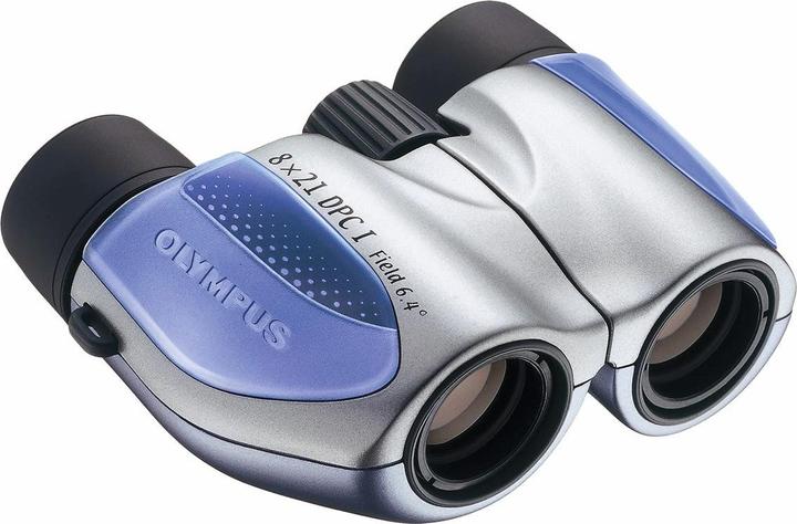 Olympus 8x21 DPC I steel blue with bag (8 x, 21 mm)