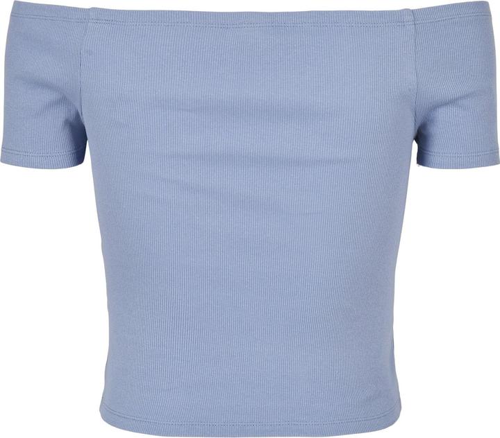 Actual product image Urban Classics Ladies Off Shoulder Rib Tee - 2416 (XXL)