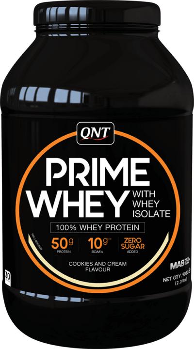 Actual product image QNT Prime Whey 908g (Cookies & Cream, 1 pcs., 908 g)