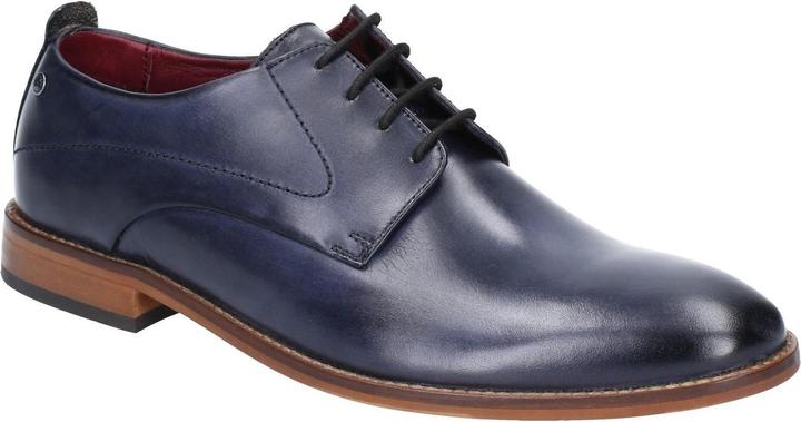 Base London Schnürschuhe Script Gewaschen Leder