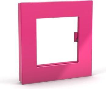Produktbild Magni Mega Magnet SQUARE XL (75 x 75 mm, Bilderrahmen) pink (1 x)