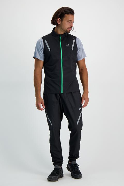 Productafbeelding ASICS Performance LITE-SHOW VEST Heren PERF.BLACK HEATHER/P. ZWART (S)
