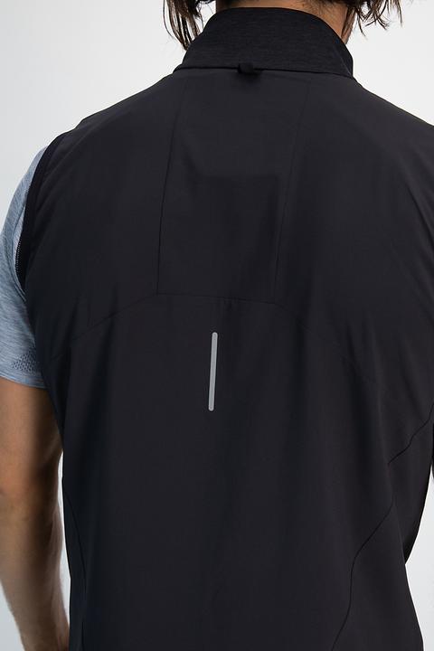 Productafbeelding ASICS Performance LITE-SHOW VEST Heren PERF.BLACK HEATHER/P. ZWART (S)