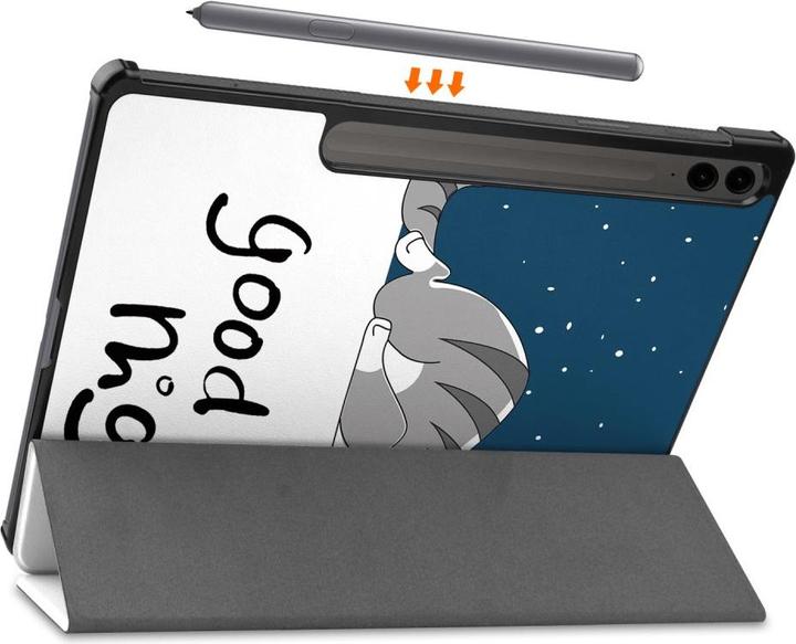 Produktbild Cover-Discount Galaxy Tab S9 FE+ - Tri-fold Smart Case Good Night (Galaxy Tab S9 FE+)