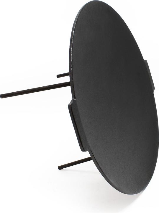 Produktbild Wiltec Dutch Oven Grillplatte Ø44cm rund Höhe 35cm Grillaufsatz Gusseisen Grilltisch