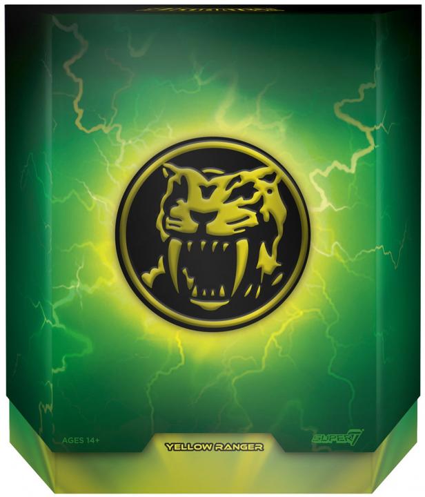 Produktbild Super7 Mighty Morphin Power Rangers figurine Ultimates Yellow Ranger 18 cm