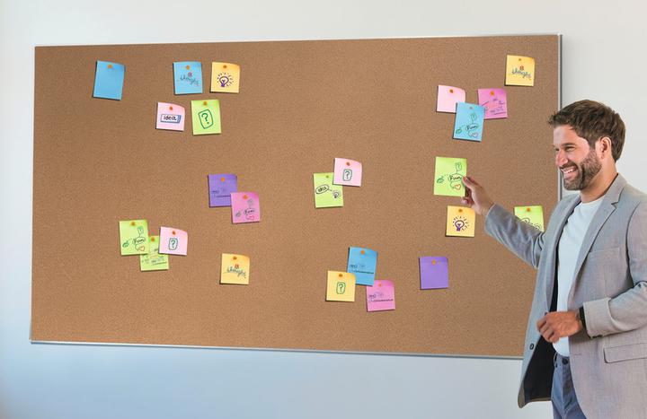 Actual product image Nobo Corkboard Widescreen Impression Pro (Bulletin board, 188 x 106 cm)