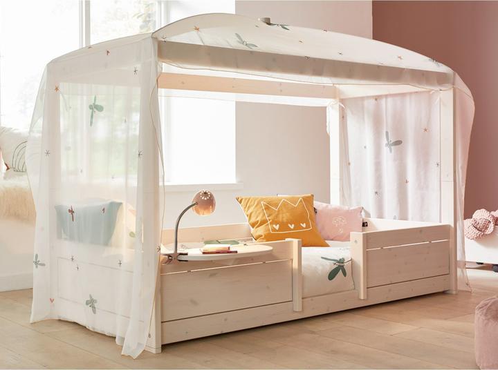 Produktbild Lifetime Kidsrooms Himmelbett 4 in 1 mit Himmel Fairy Dust,, Inkl. Roll Lattenrost (90 x 200 cm)