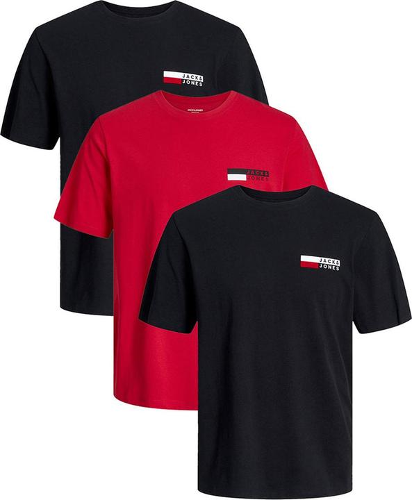 Jack & Jones 3er Pack Corp T-Shirt