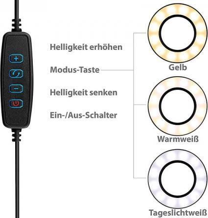 Produktbild Somikon Selfie-Ringlicht