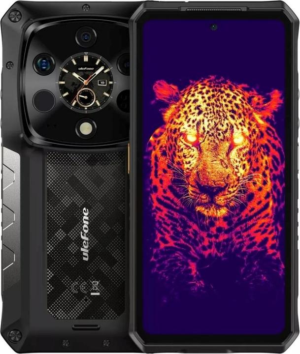 Immagine prodotto Ulefone Smartphone Armor 28 Ultra Thermal 5G 16GB/1TGB (schwarz) (1000 GB, Nero, 6.65", 50 Mpx)