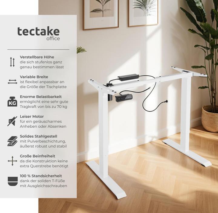 Produktbild tectake Elektrisches Tischgestell