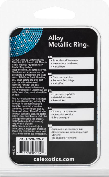 Immagine prodotto CalExotics Anello metallico in lega (5 cm)