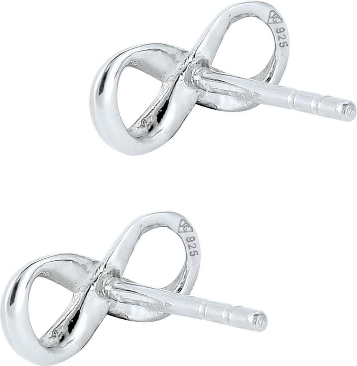 Image du produit Elli Parure de bijoux Symbole Infinity Bracelet Parure de boucles d'oreilles Argent 925 (Argent sterling 925)
