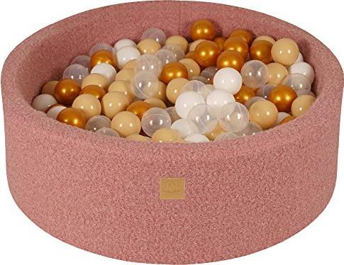 Produktbild Activity Board Soft Foam Round 90 x 30 cm Ball Bath with 200 pcs Balls for Babies & Toddlers - Baby Laufstall