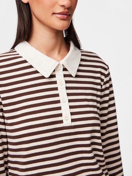 Image du produit Pieces PCDONNA Langarm-Poloshirt (L)