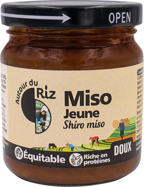 Autour du Riz Miso jeune Shiro miso