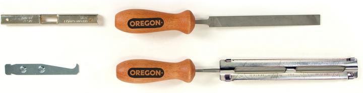 Immagine prodotto Oregon Set di affilatura 4,5 mm, 11/64", incluso porta lime, lima piatta, pulisci scanalature pesanti