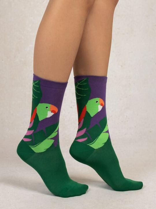 Bleuforêt Socken Sittich Vogel (36 - 40)