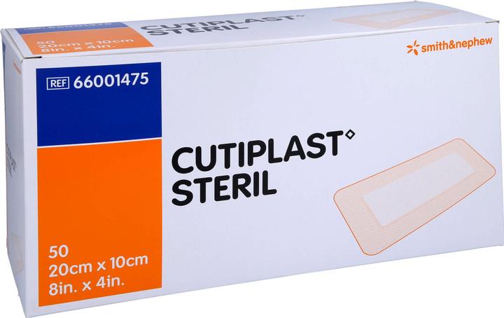 Avitamed GmbH CUTIPLAST Steril Wundverband 10x20 cm, 50 St VER (50 x)