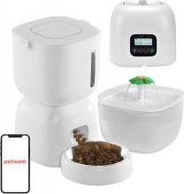 Actual product image Petwant Automatic feed dispenser + drinker FW1-L(BAS) (3 l)