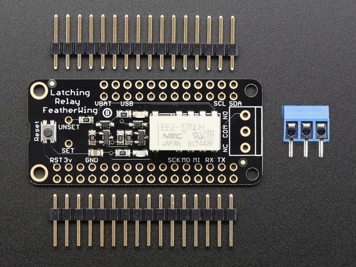 Actual product image Adafruit Latching Mini Relay FeatherWing