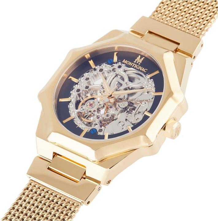 Actual product image Montignac Automatic Watch Octagon (Skeleton watch, 42 mm)