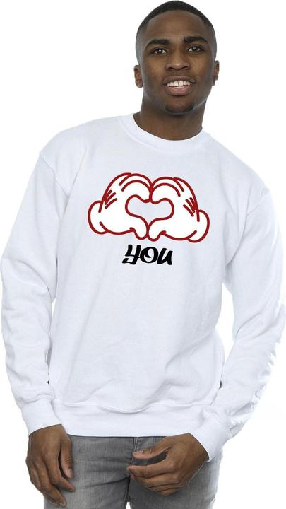 Produktbild Disney Mickey Mouse Love You Hands Sweatshirt (XL)