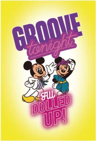 Image du produit Disney Mickey Mouse & Minnie Mouse/Disco - Carte postale