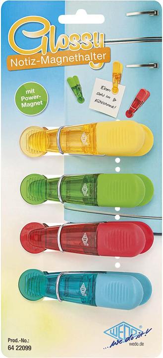 Actual product image Wedo Magnet Holder Glossy (4 x)